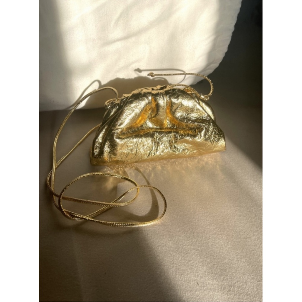 Bottega veneta pouch leather handbag